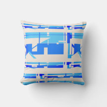 Abstrakten Bright Blue Beige Southwest look Mosaic