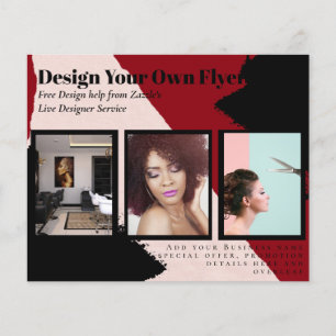 ABSTRAKTEN BUDGET Flyer FREE Design Photo Template