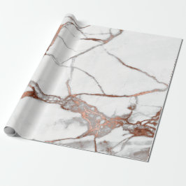 Abstrakten Carrara Marble Stone Ro Presentpapper