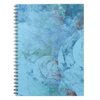 Abstrakten Coral Reef art Anteckningsbok