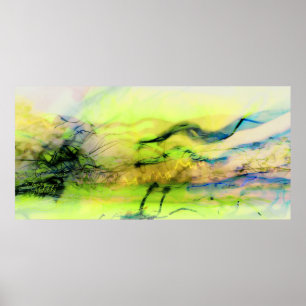 Abstrakten Cosmos ljus Poster