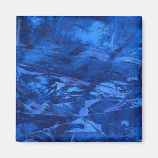 abstrakten "Deep Vatten #5" Art Magnet