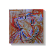 abstrakten Dronflies canvas för insamling