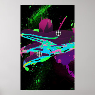 Abstrakten Esseloria - Ken Gage Poster