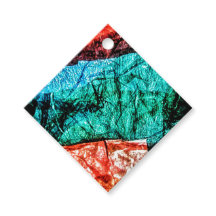 Abstrakten Favoritmärkningar återvunnet plastfoto