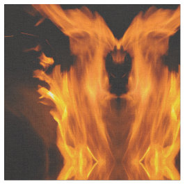 Abstrakten Flamor och Sparks Tyg
