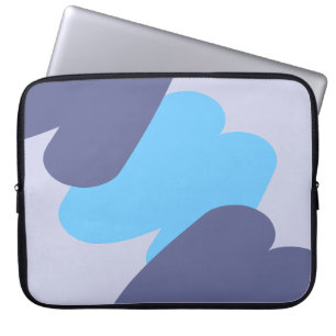 Abstrakten Former Laptop Fodral