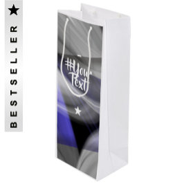 Abstrakten Gift Bag Home Trend Lavender Violet