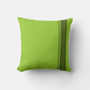 Abstrakten grönt Lime Rand Art Design Kudde