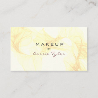 Abstrakten Guld vattenfärg för enkel Elegant Visitkort