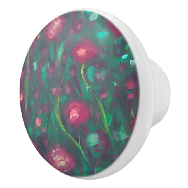 Abstrakten har inaktiverat röd ros knopp (Höger)