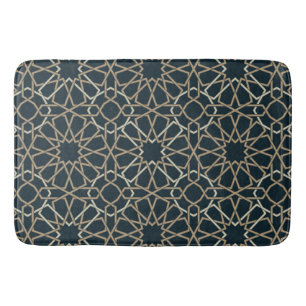 Abstrakten Islamisk geometrisk Mönster design Badrumsmatta