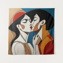 Abstrakten Kiss