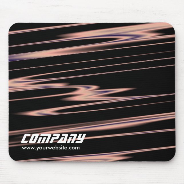 Abstrakten Kopparsträngar, företag Musmatta (Framsidan)