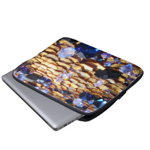 Abstrakten Luxury Fantasy Gemstone Laptop Fodral