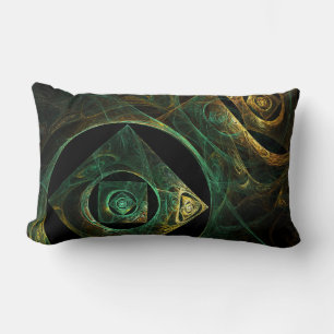 Abstrakten Magiska symboler Art Lumbar Pillow Lumbarkudde
