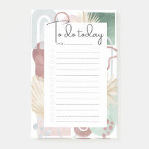 Abstrakten Mauve och Grönt - former för att göra-l