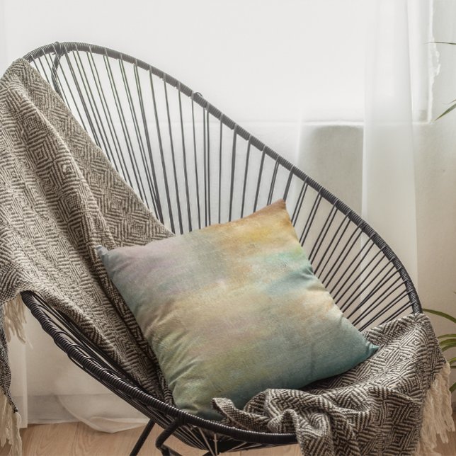 Abstrakten Modern Artsy Autumn Kudde (Skapare uppladdad)