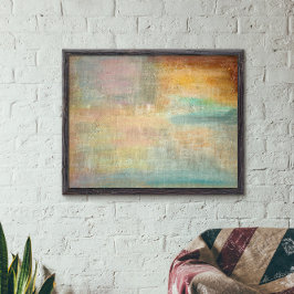 Abstrakten Modern Artsy Autumn Poster