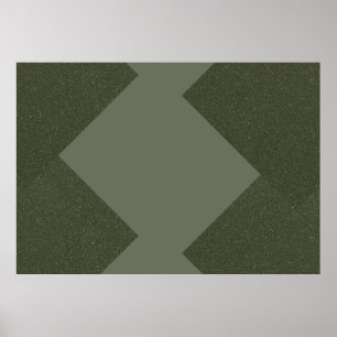 Abstrakten Moss Grönt Poster Skriv ut