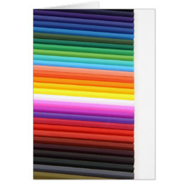 Abstrakten multifärgad Fabric Folds Hälsningskort