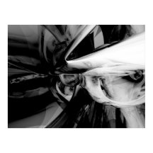 Abstrakten negativa egenskaper Poster