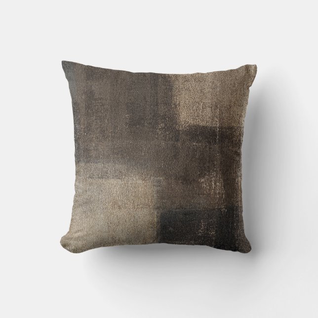 abstrakten Neutralt Art Dekorativ kudde (Framsida)