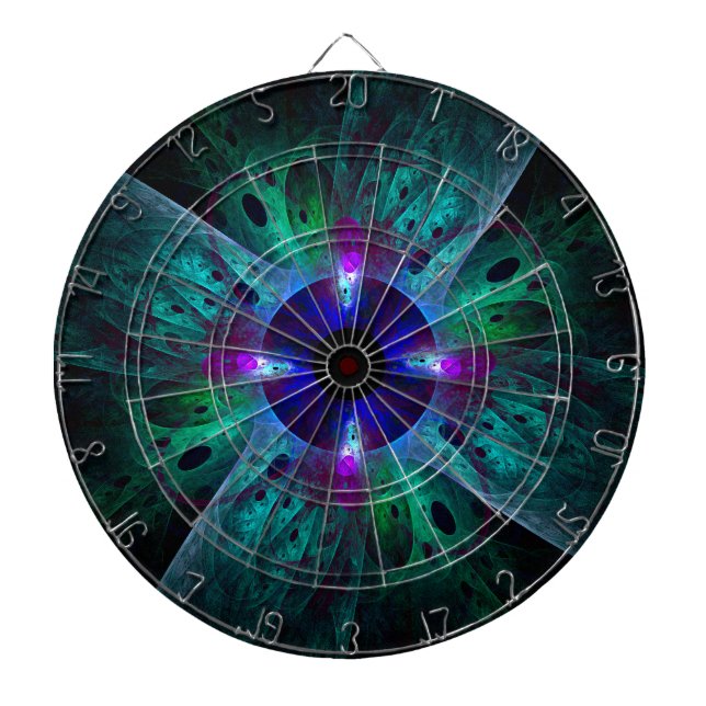 Abstrakten Öga Darttavla (Framsidan)