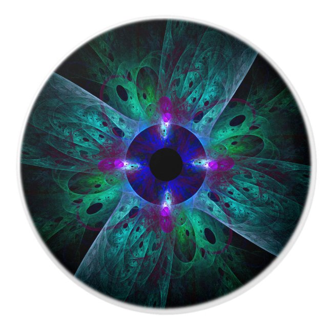 Abstrakten Öga Knopp (Framsidan)