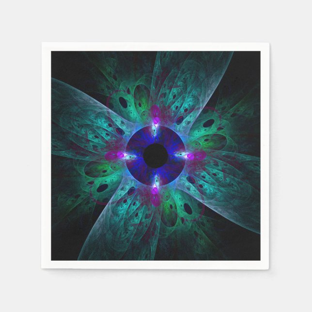 Abstrakten Öga Pappersservett (Framsidan)