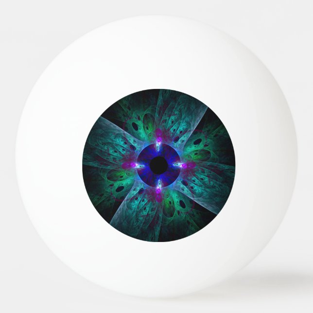 Abstrakten Öga Pingisboll (Framsidan)