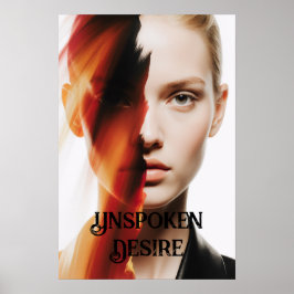 abstrakten "Otaliga detaljer" Kemisk konst Poster