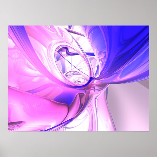 Abstrakten Plum Juices Poster (Framsidan)