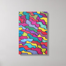 Abstrakten Regnbågskalor