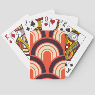 Abstrakten Retro 50 Casinokort