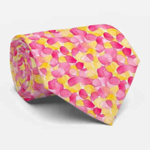 Abstrakten "Rosa Lemonade" i Bright Blobs Slips