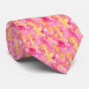 Abstrakten "Rosa Lemonade" i Bright Splotchy Slips