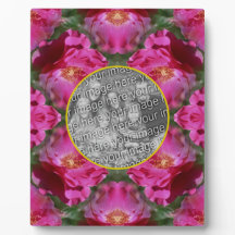 Abstrakten rosa ros Blommigt Lägg till foto