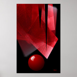 abstrakten "Saldo" Poster