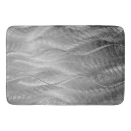 Abstrakten silver Brushed Metall Badrumsmatta