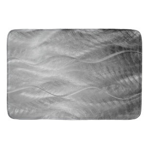 Abstrakten silver Brushed Metall Badrumsmatta