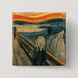 Abstrakten Skräm Munch Modern Art Knapp