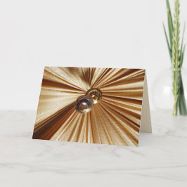 Abstrakten Tan och Guld, Tillfällen Blank Hälsning Kort