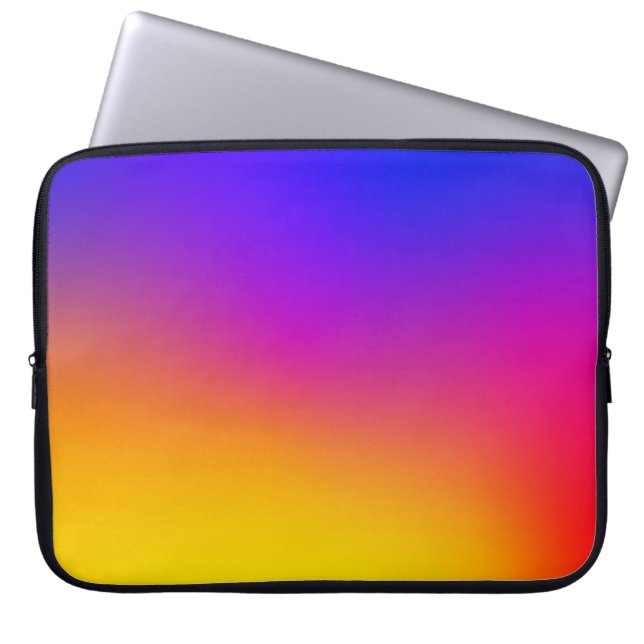Abstrakten utjämnar bakgrund. Virbant Tapet. Mod Laptop Fodral (Framsidan)