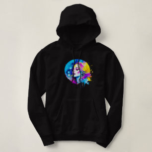 Abstrakten Vacker Watercolor Woman T Shirt