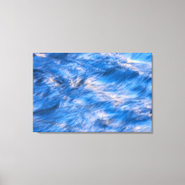 Abstrakten vatten canvastryck