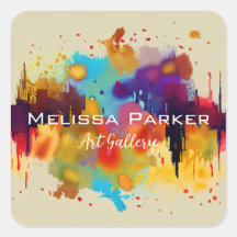 Abstrakten Watercolor Business i modern Coola