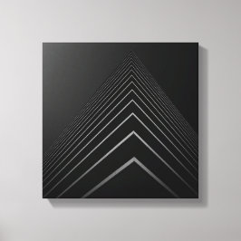 Abstraktens arkitektur canvastryck