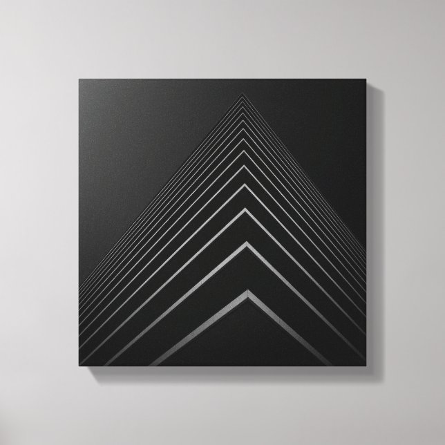 Abstraktens arkitektur canvastryck (Framsida)