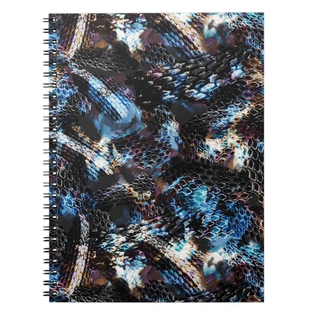 Abstraktens återutskrift av ormskalet anteckningsbok (Framsidan)